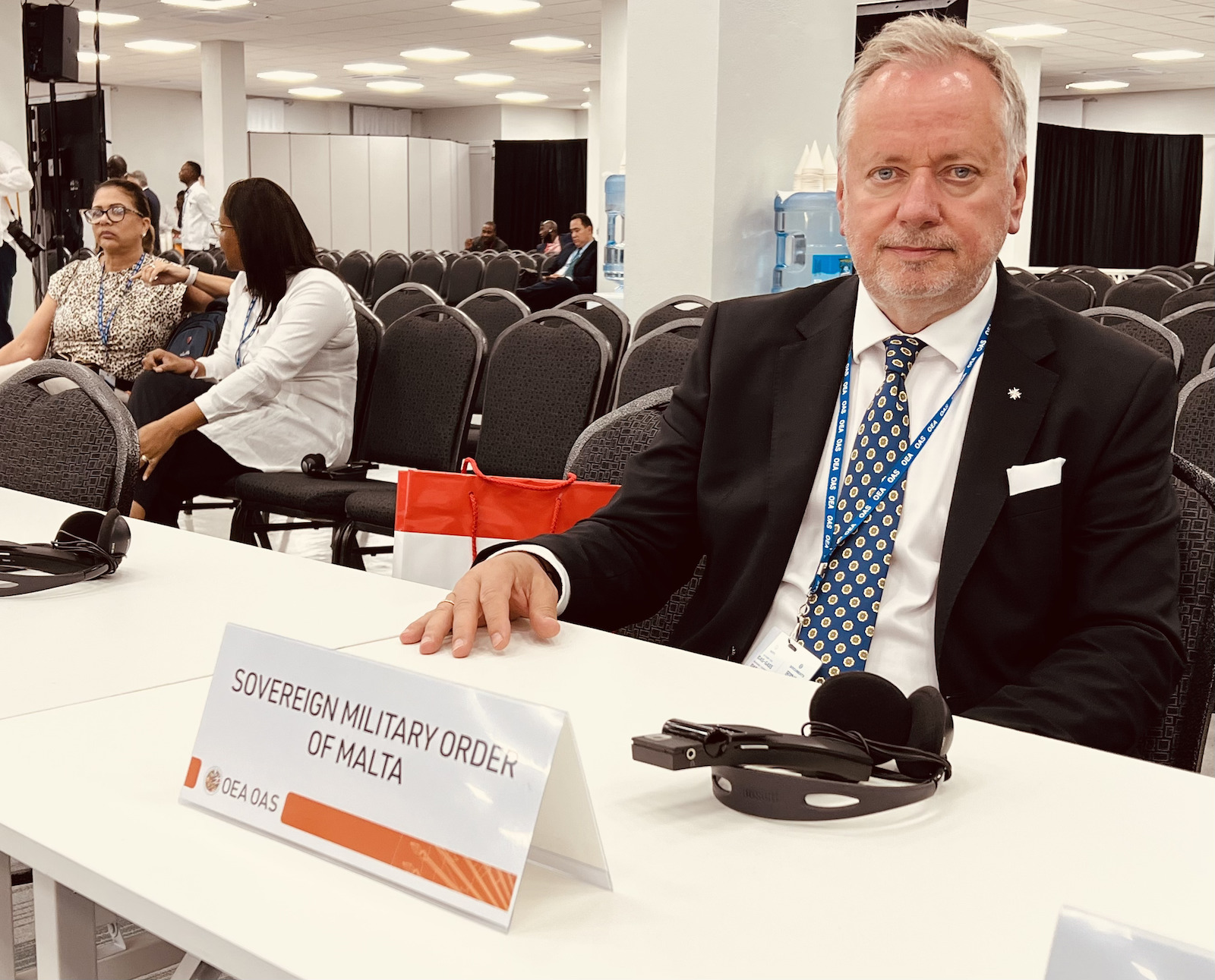 The Order of Malta participates in the 55th OAS General Assembly in Antigua and Barbuda