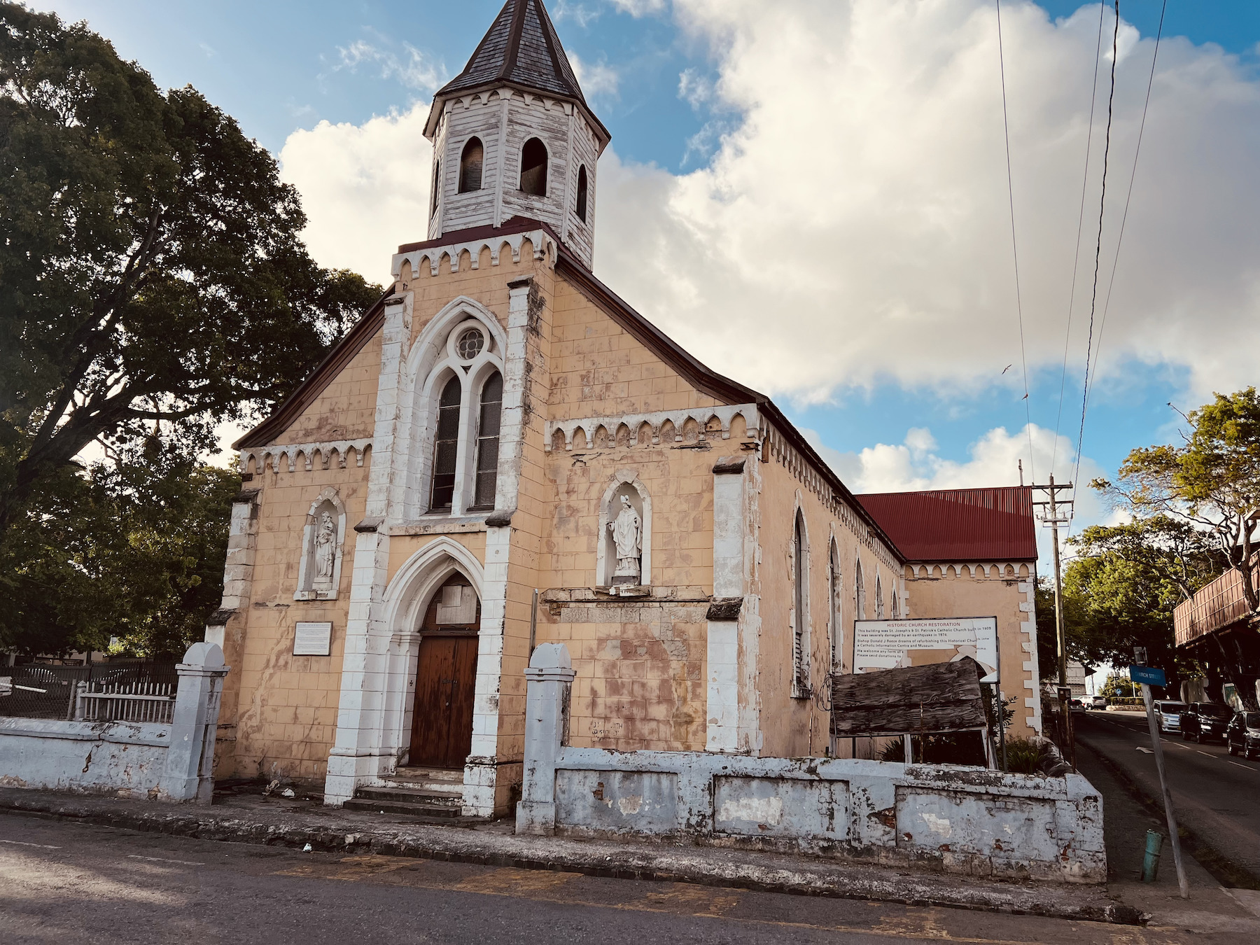Order of Malta launches reconstruction of historic Cathedral in Antigua