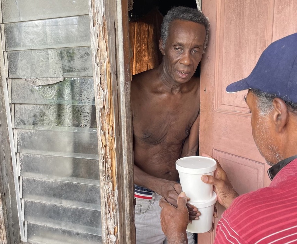 Easter Soup Kitchen for People in Need.